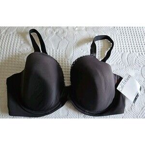 Calvin Klein Charcoal Gray Customized Lift Bra Size 38D  NWT
